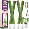 Duspro Green Stackable Mesh Moss Pole for Plants Climbing Vine