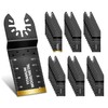 Hiinny 60PCS Oscillating Tool Blades, Professional Universal Titanium Oscillating Saw