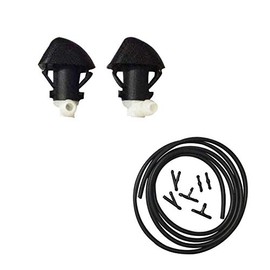 ZHParty Front Windshield Washer Fluid Hose (7Ft Long) with Connector & Hood Nozzle Sprayer kit for HONDA 2009–15 Honda Pilot, 2011–14 Honda Odyssey–Replaces OEM # 76810-SZA-A01ZA, 76810-TK8-A01