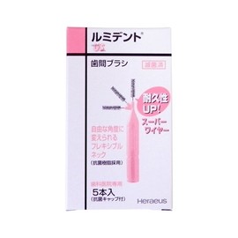 Heraeus Luminent Interdental Brush, 5 Pieces, US Pink