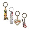 SAJAK 12X London Skyline Keyrings – 3D Metal Collectible Keychains