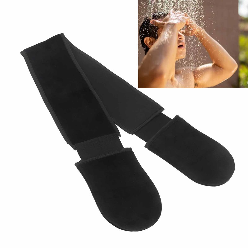 Exfoliating Back Scrubber Lengthened Portable Back Scrubber Towel for Home