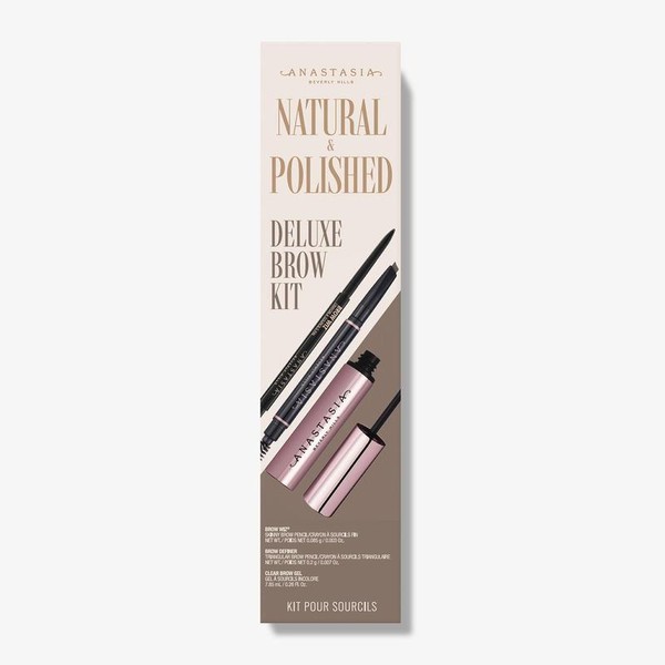 Natural & Polished Deluxe Brow Kit - Color: Taupe