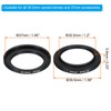 PATIKIL 30.5mm-37mm Metal Step Up Ring, Camera Lens Filter Adapter