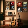 ONE WALL 12 x 12 Inch Vinyl Record Frame for
