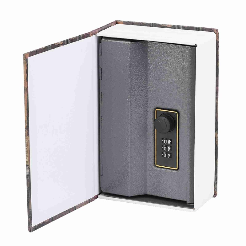 Creative Simulation Book Safe Box Deluxe Storage with Combination Lock