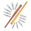 OHPHCALL Solid Wood Dip Pen Set Fountain Pen Calligraphy Writing
