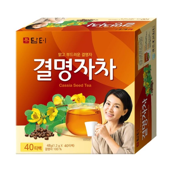 Damtuh Korean Traditional Tea Cassia Seed Tea - Decaf, Sugar-Free,