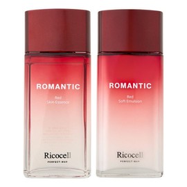 formulaLycocell Ricocell Perfect Men Romantic Red Skin + Emulsion 150ml / Whitening Wrinkle Elasticity Large Capacity Men's Toner Lotion / 리코셀 퍼펙트 맨 로맨틱 레드 스킨+에멀젼 150ml / 미백 주름 탄력 대용량 남성 토너 로션