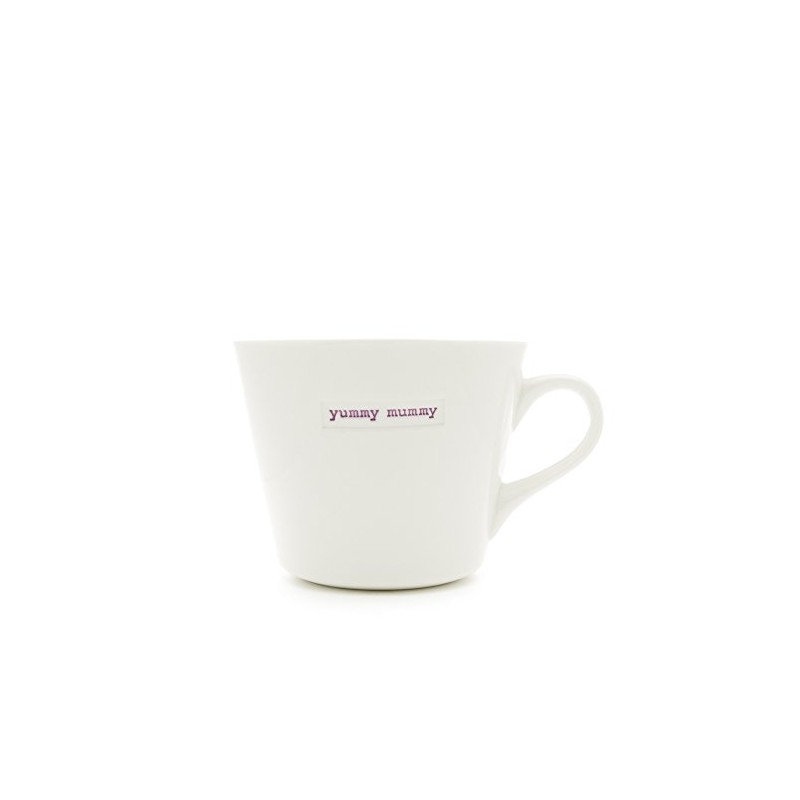 Keith Brymer Jones Kaffeebecher mit Schriftzug "Yummy Mummy", 325 ml,
