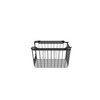 Oceanstar BSM1804 Stackable Metal Wire Storage Basket Set, Set of