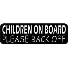 StickerTalk Children on Board Magnet, 10 inches by 3 inches