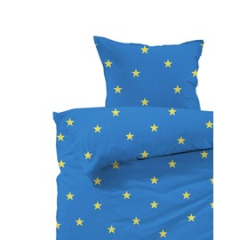 Lavea Bedding set Stars, 100% cotton. Quality with zip GOTS/certified organic