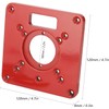 Router Table Insert Plate Aluminum Alloy Compatible with Makita Routers