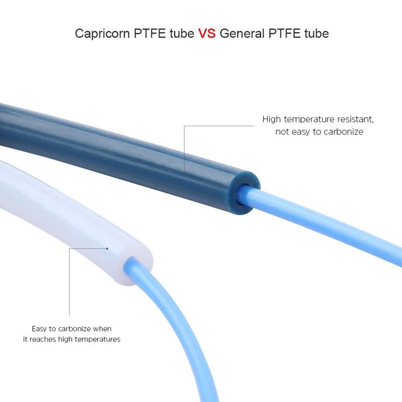 Capricorn Bowden PTFE Tubing 1M XS Series 1.75MM Filament with