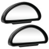 XUKEY Pair 360° Blind Spot Convex Mirrors Wide Angle Side