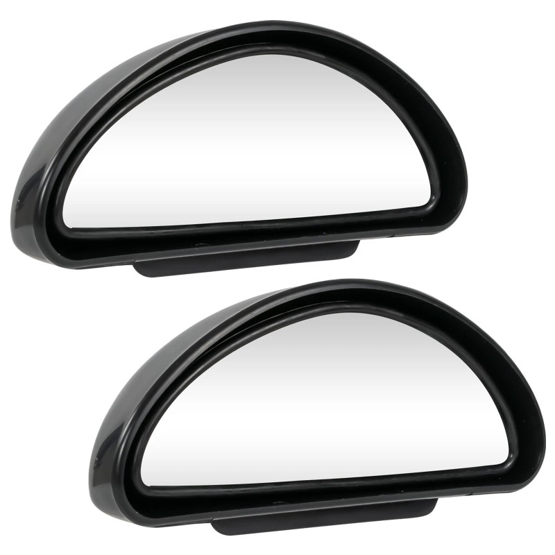 XUKEY Pair 360° Blind Spot Convex Mirrors Wide Angle Side