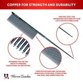 Warren London Precision Pet Comb