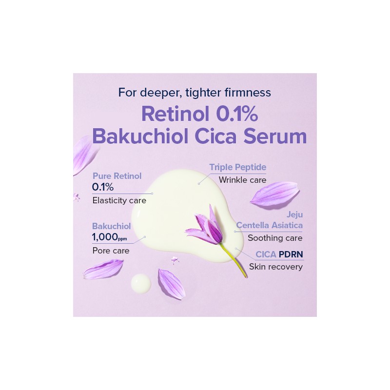 Mary&May [Mary&May]Retinol 0.1% Bakuchiol CICA Serum 80ml