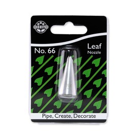 JEM Small Leaf Piping Nozzle, Decorating Tip, no. 66