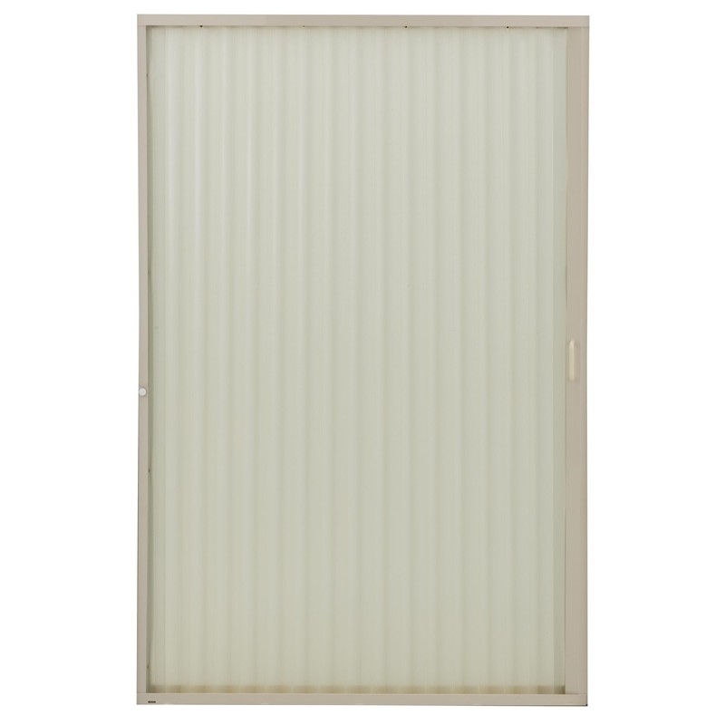 RecPro RV Pleated Folding Shower Door and Frame | Sliding,