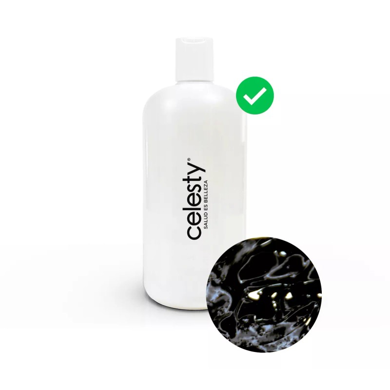 Celesty Shampoo Matizador Negro Black Canas Cabello Rubio 500ml