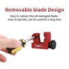 Sharp-Tec 3-22mm Mini Tube Cutter, Adjustable Zinc Alloy Pipe Cutter