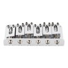 6 String Guitar Bridge Replacement Zinc Alloy Electric Guitar Saddle