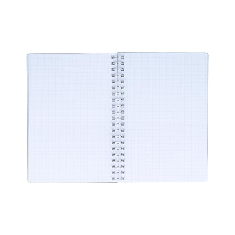 Sunstar Stationery S2642506 Notebook, Ring Notebook, B6 Mitte, Cloudy