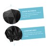 TOVINANNA 2pcs Elastic Shower Caps Hair Bonnets for Women for