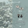 150 Sets Screw Nut Set, 2020 Series Tapered Bracket Connector,