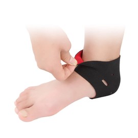 Baluue 2pcs Ankle Brace Foot Arch Support Heel Protector Insole Orthotic for Plantar Fasciitis