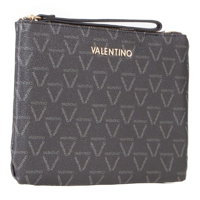 VALENTINO Beauties Soft Cosmetic Case Black/Multicoloured, Black/Multicoloured, Cosmetic Bag