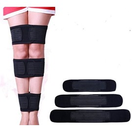 Crepuscolo Legs. O Legs x Leg Correction Support Belt Long-Legged Set of 3 Black Black