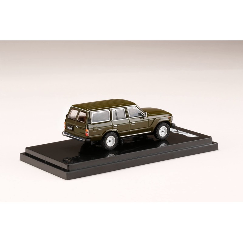 HJ64 1/64 Toyota Land Cruiser 60 GX 1988 Green Assembled