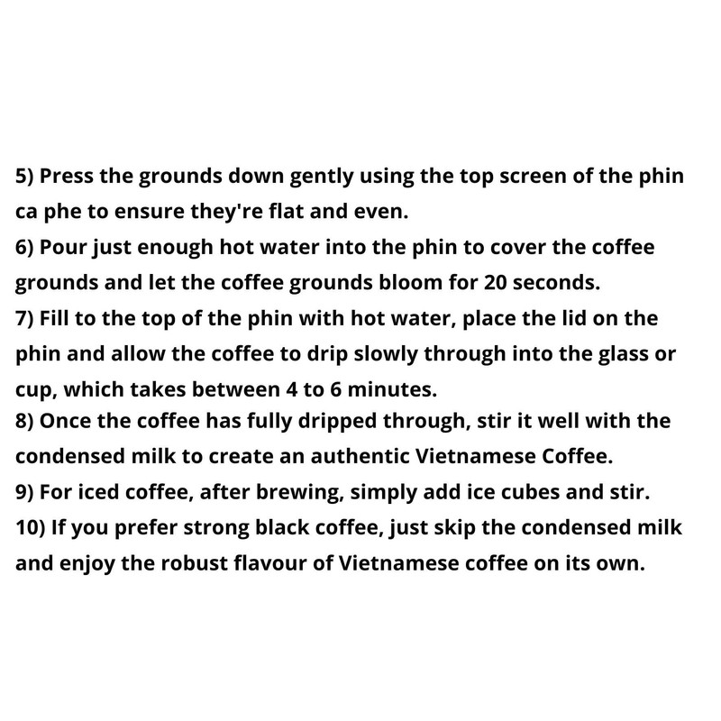 Vietnamese Ground Coffee 227g - Very Strong Dark Roast Vietnam