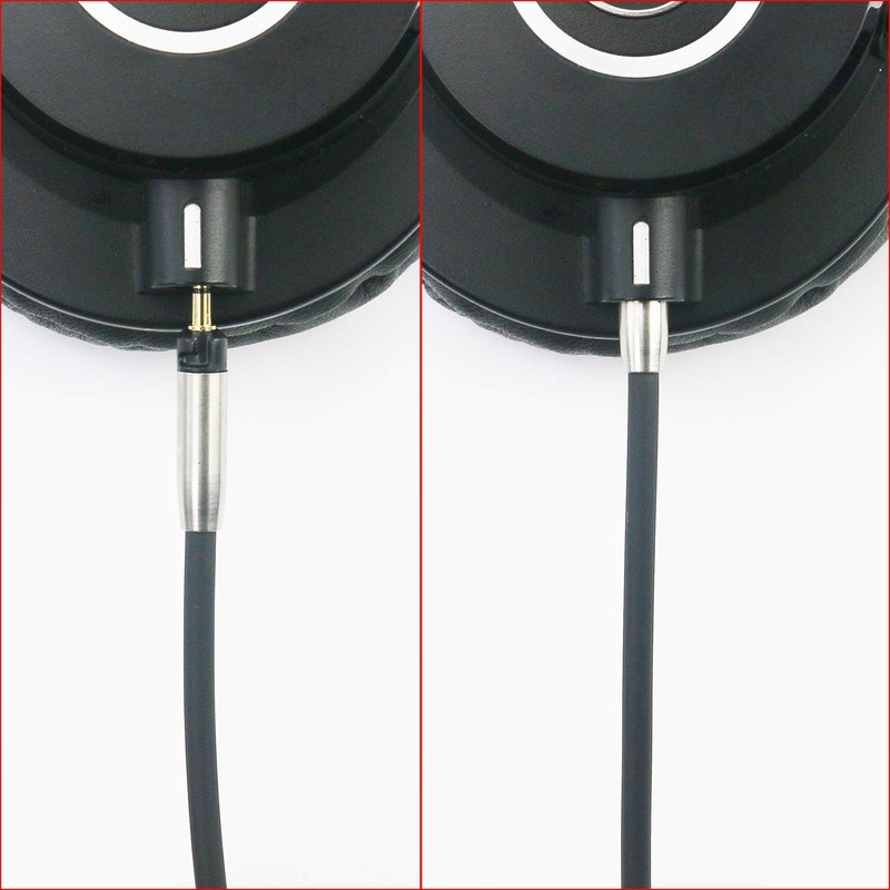 -Audio Upgrade Cable Compatible with Audio Technica ATH-M50x, ATH-M40x, ATH-M70x