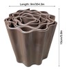 Enhance Your Garden Design with 9 Metres, Brown Flexible Plastic