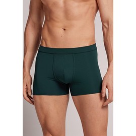 Intimissimi Man's Microfiber Boxers in Green, Size M
