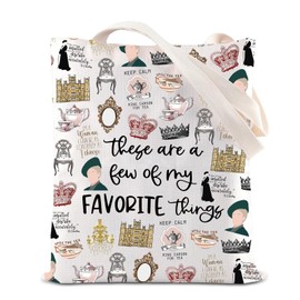 Dowager Countess TV Show Inspired Gift Royal Enthusiasts Tote Bag Crawley Lover Handbag Lady Violet Feminist Gift (Dowager)