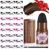 Eyebrow Stamp Stencil Kit - Eyebrow Powder, Makeup for Natural-Looking
