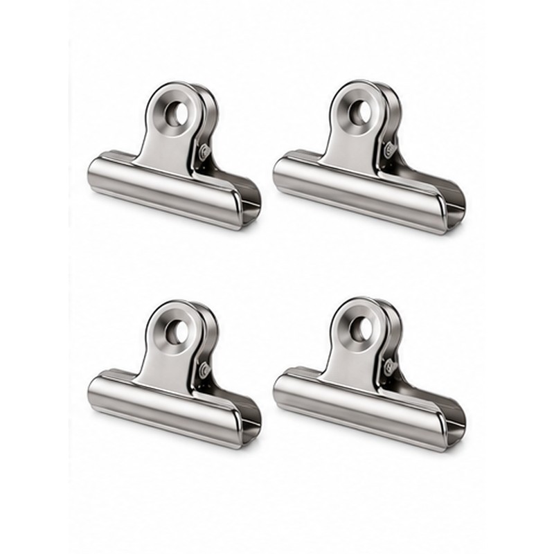 Reusable Metal Bag Clips for Food Storage – 6-Piece Strong