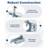 AOKLIT 100 Pcs Beam Clamp, 1/4" x 20 Beam Clamps
