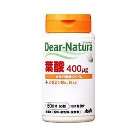 Deer Natura Folic Acid, 60 Tablets x 3 Packs