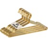 Gold Metal Hangers for Clothes - 30 Pcs Stainless Steel