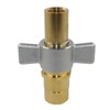 1-1/4" NPT Wet-Line Wing Nut Heavy Duty Hydraulic Quick Disconnect