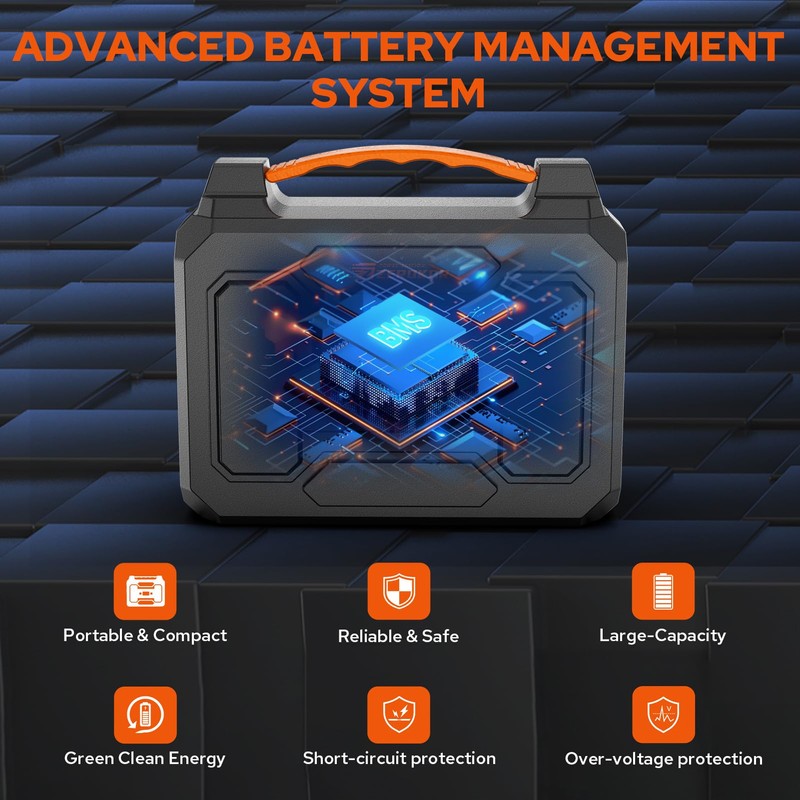 ZeroKor Portable Power Station, 100W 110V Power Pack with AC