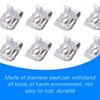 Zufoty 8PCS Lower Engine Cover Bolt Pin Screws, Radiator Engine