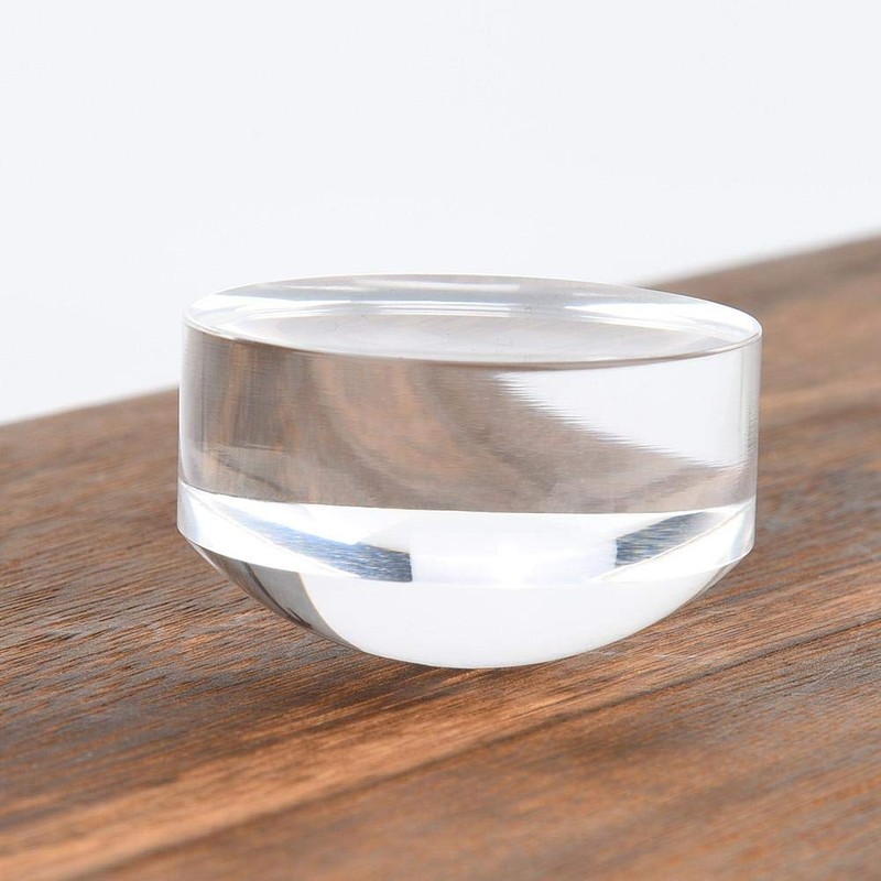 Hztyyier Dome Magnifier, 8X Acrylic Optical Half Ball Lens, 50