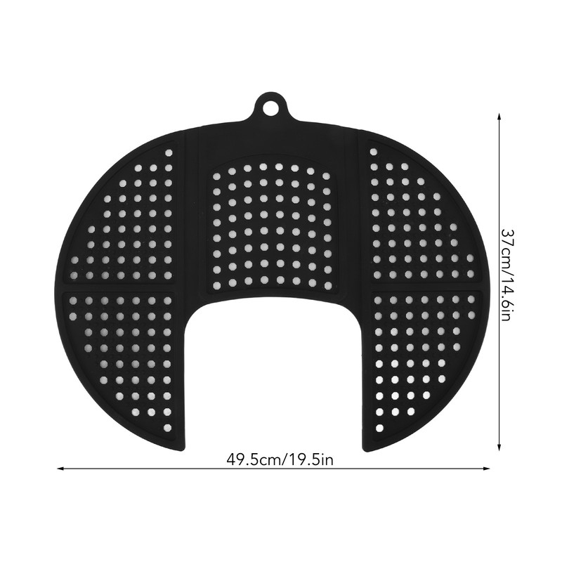 Sink Topper Foldable Sink Cover Silicone Compartments Design Easy To